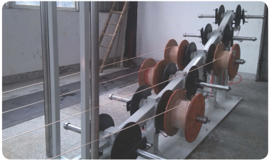 ZCN08D-4、8、12頭氣動漲力可調(diào)式放線架